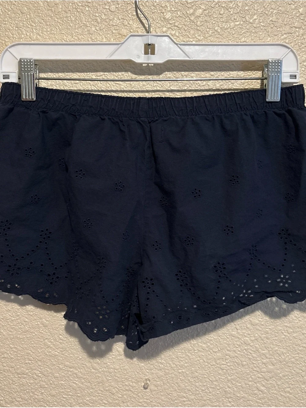 Y2K Gilly Hicks eyelet detail Sleep Shorts - Picture 3 of 6
